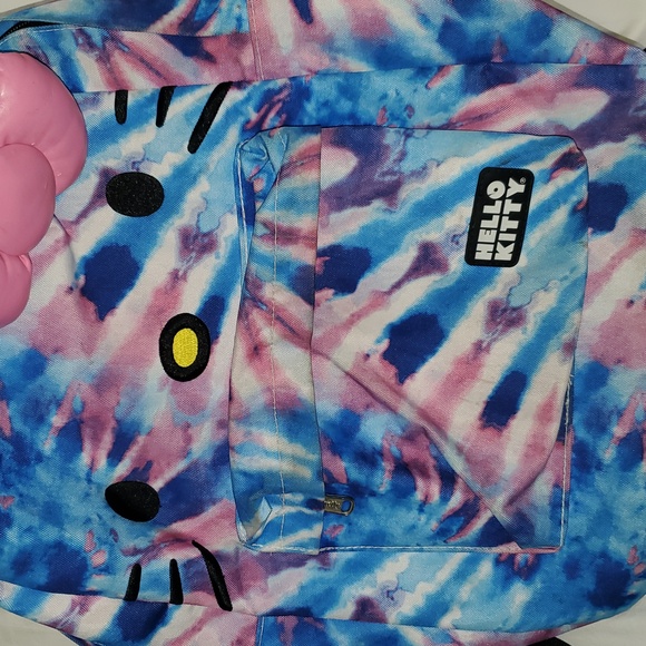 Hello Kitty Tie Dye Loungefly Backpack - Picture 4 of 16